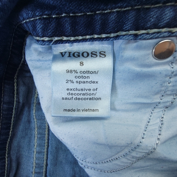 Vigoss Womens Bootcut Jeans Size 8 Petite Inseam 26" - Picture 9 of 9